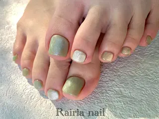ネイル rairiaharu パラジェルのネイルデザイン