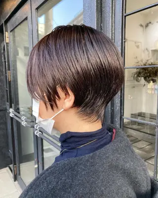 ショート COMEGHEAD所属・前田 雄のヘアスタイル