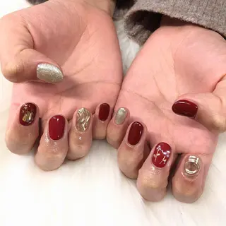 ネイル 西岡 杏のネイルデザイン