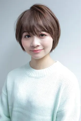 ショート 縮毛/ショート/ ボブ/レイヤー/小原のヘアスタイル
