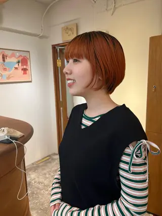 カラー aiko【艶カラー ・ミニモ年内で終了】のヘアスタイル