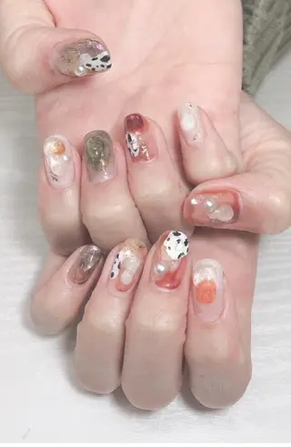 ネイル Liennail 持込デザインやり放題のネイルデザイン