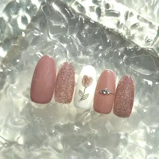 ネイル ⭐︎休業中の練習⭐︎ JNA認定講師髙橋のネイルデザイン