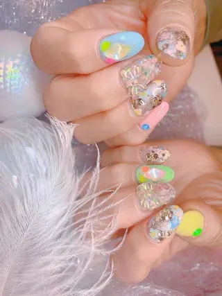 ネイル 長さだし専門店 M2 rikaのネイルデザイン