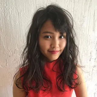 ロング 【ニュアンスカラー・ 髪質改善】スズキカナのヘアスタイル