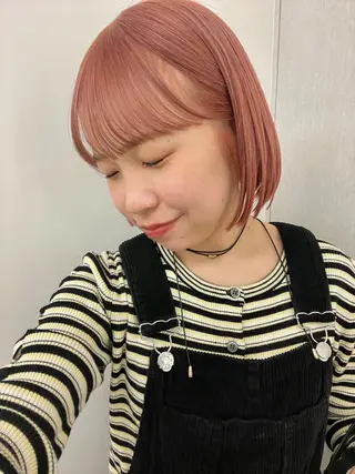 カラー 暖色/透明感カラー /nanami🌼のヘアスタイル