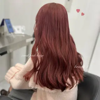 セミロング カラー ヘアアレンジ 愛されカラー🩷 はるなのヘアスタイル