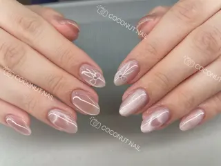 ネイル 神田 ココナッツのネイルデザイン
