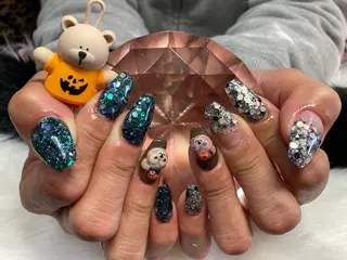 セミロング ネイル nail yukkoのネイルデザイン