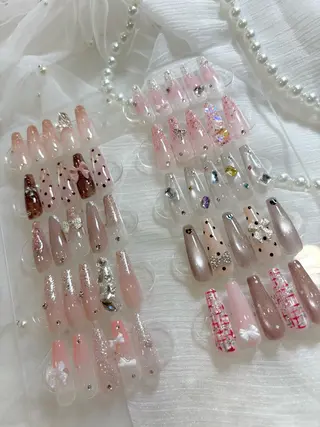 ミディアム NAIL SALON FLOR所属・ワンホンネイル/ 韓国ネイルMAKIのネイルデザイン