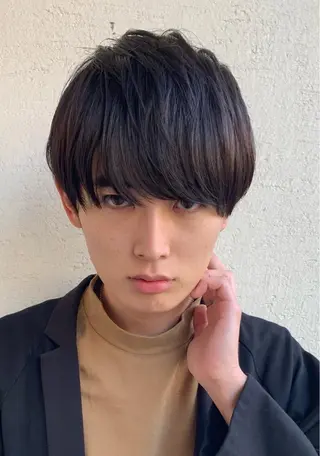 ショート メンズ wezer所属・✨透明感カラー✨髪質 改善✨国分魚生のヘアスタイル