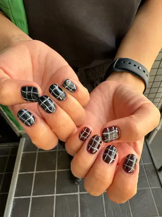 ショート 小川 柚香のネイルデザイン