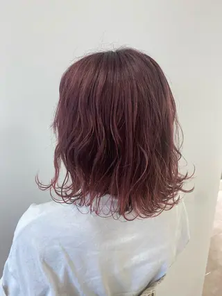 ショート カラー ハイトーン/ウルフ /レイヤー/坂野幸伸のヘアスタイル