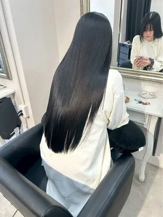 ロング brace 小笹花純のヘアスタイル