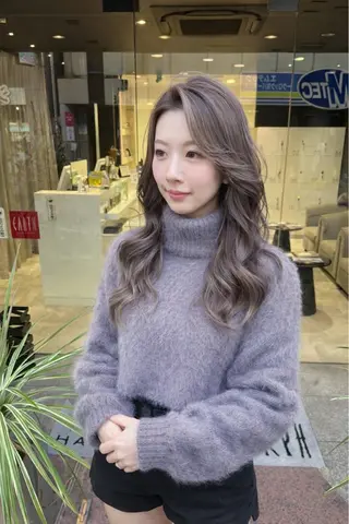 カラー 透明感のある艶髪なら 矢場町駅4番出口すぐのヘアスタイル