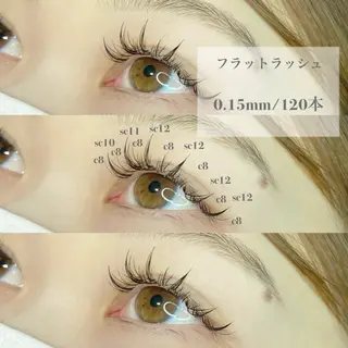 マツエク・マツパ eyelashplan阪急高槻店所属・plan阪急高槻店 🌻さき🌻のマツエク・マツパデザイン