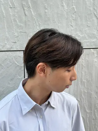 ミディアム カラー パーマ メンズ メンズパーマ特化 🔥韓国ヘア職人🔥のヘアスタイル