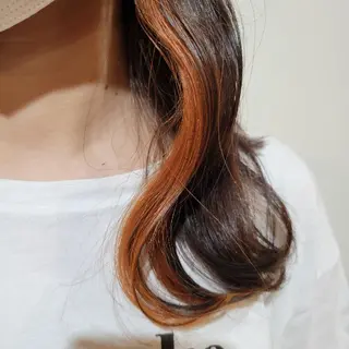 セミロング 🇰🇷透明感×ハイ トーン🌟tomoのヘアスタイル