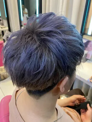 ショート カラー メンズ Soul eater所属・Soul eater KANATAのヘアスタイル