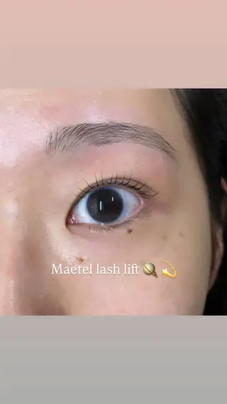 マツエク・マツパ アイブロウ パリジェンヌ まつげパーマ専門店 AI所属・🐰Sara🐰 hair/eye🖤のマツエク・マツパデザイン