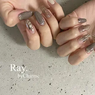 ネイル Ray. ／綺麗目ニュアンスのネイルデザイン