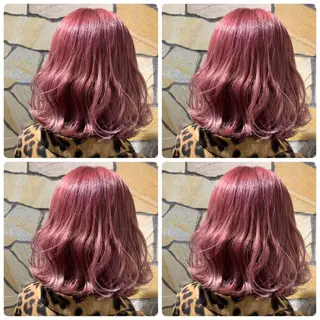ミディアム カラー ✨髪質改善特化サロン ✨グシユキヤ✨のヘアスタイル