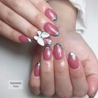 ネイル ロング ☺︎山部 志麻☺︎のネイルデザイン