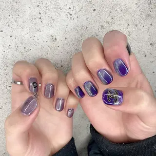 ショート カラー パーマ ヘアアレンジ メンズ キッズ ネイル マツエク・マツパ Salon Ｋのネイルデザイン