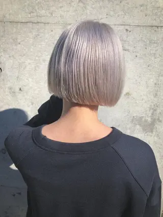 ショート カラー レイヤー/ウルフ/ ハッシュカット/そらのヘアスタイル