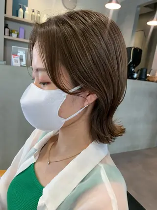 ショート カラー 【髪質改善🌿】木本 志歩のヘアスタイル
