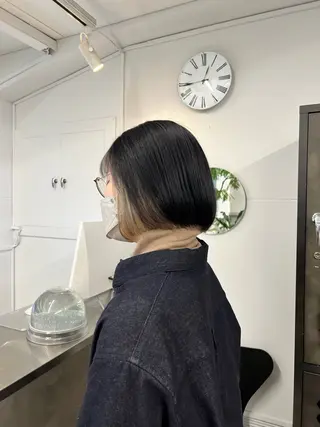 ショート INORI /フェイスレイヤーのヘアスタイル