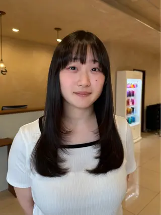 ロング カラー カノエ宇部厚南店 /つむぎのヘアスタイル