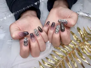 ネイル ラベンダー💖日暮里 ルル💖ネイルのネイルデザイン