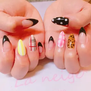 ネイル La neige* yuki 🥯🍑のネイルデザイン