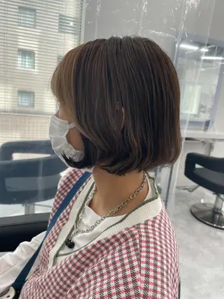 ミディアム Ella所属・nana【艶髪】/ レイヤー/縮毛矯正のヘアスタイル
