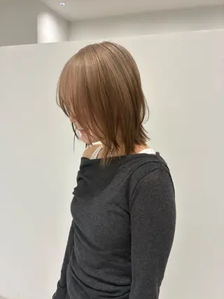 ミディアム Nought所属・cono noughtのヘアスタイル