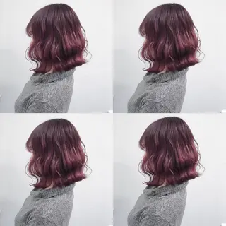 ミディアム カラー ヘアアレンジ ブリーチ/ヘアケア 🪞TAKUMA🪞のヘアスタイル