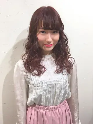 セミロング カラー As hair所属・柔らか垢抜けｶﾗｰと ｶｯﾄ🫧ASUKAのヘアスタイル