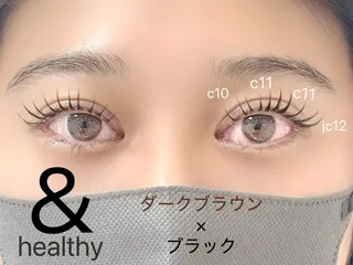 マツエク・マツパ Éclat du Bonheur 〜by Moana〜所属・エクラドゥボヌール バイモアナ　katoのマツエク・マツパデザイン