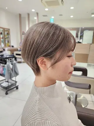 ショート カラー 中村 和貴 ＜Ash津田沼＞のヘアスタイル