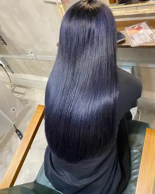 ロング Reflet 新宿/プルエクステのヘアスタイル