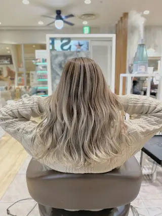 セミロング カラー 🌈透明感カラー ✨松田龍也🌈のヘアスタイル