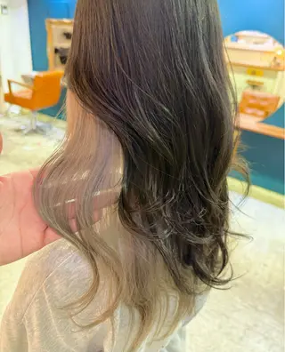 ロング カラー ヘアアレンジ 山崎 澪 レイヤーカット/大宮のヘアスタイル