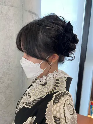 ロング ヘアアレンジ サソウ ユリエ🥥のヘアスタイル