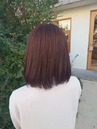 カラー 藤田 和花のヘアスタイル