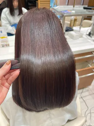 ロング 髪質改善/縮毛矯正 🧸梅川のヘアスタイル