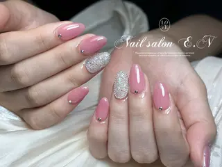 ネイル E.N🦋 長さ出し/持ち込みのネイルデザイン