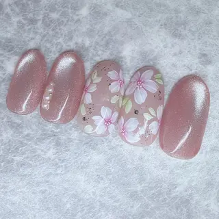 ネイル ❁miju nail 大人上品/自爪育成のネイルデザイン