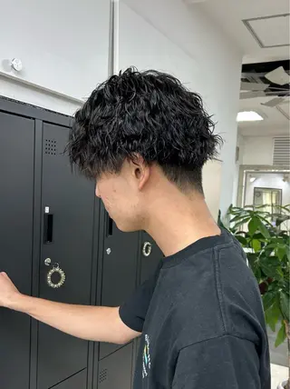 ショート パーマ メンズ メンズパーマの達人 / タカシマダイスケのヘアスタイル