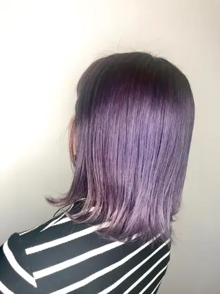 ミディアム カラー Lolonois梅田 /Okazaki:)のヘアスタイル